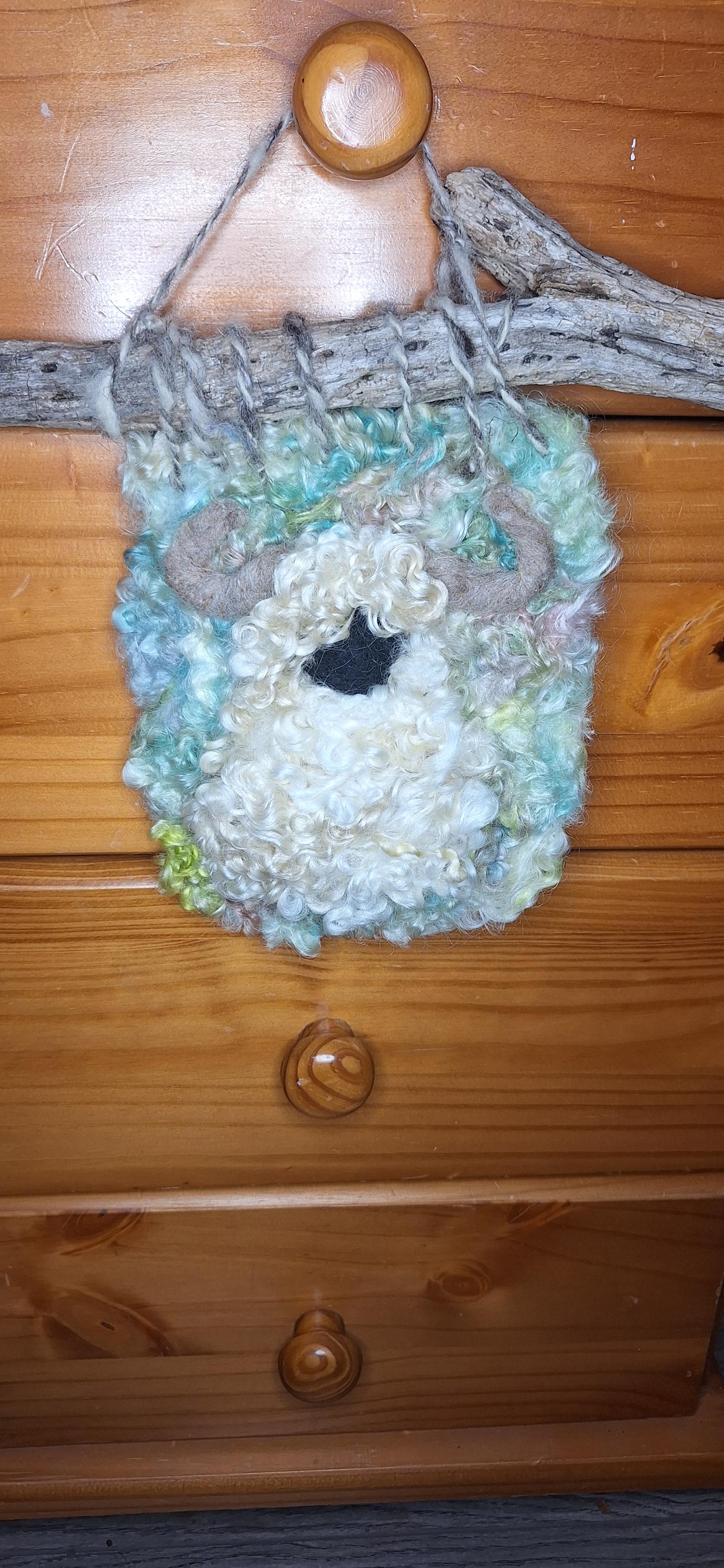 Valais blacknose sheep wall hanging