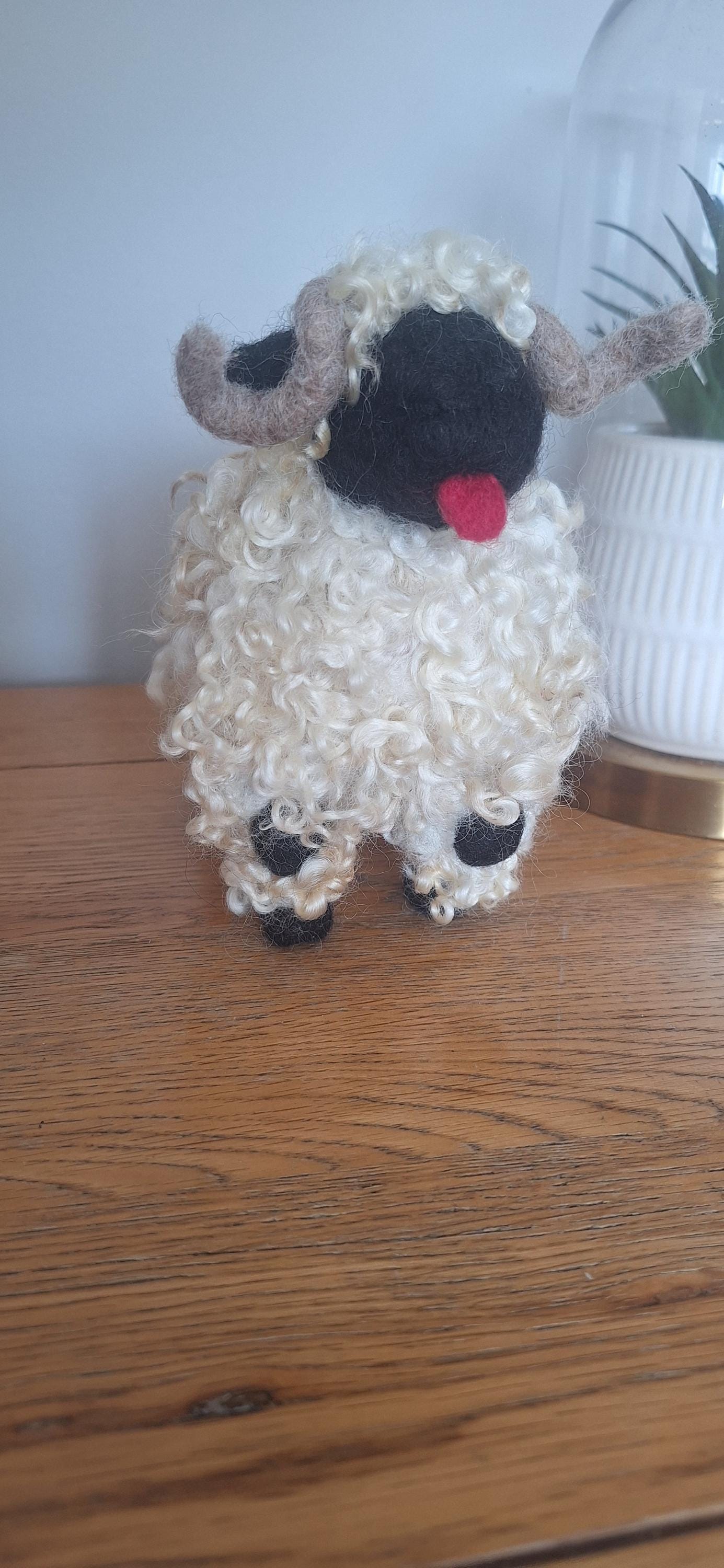 valais blacknose sheep figure