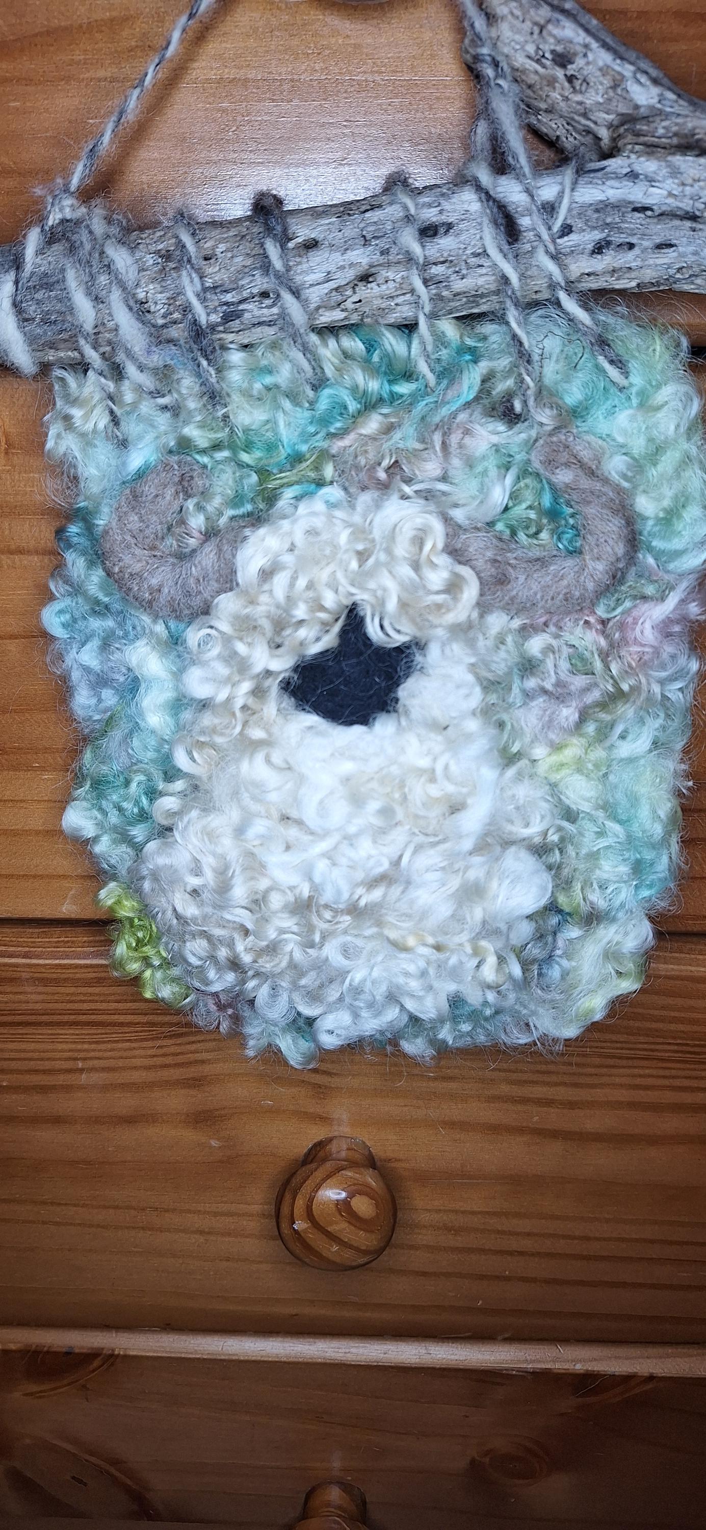 Valais blacknose sheep wall hanging