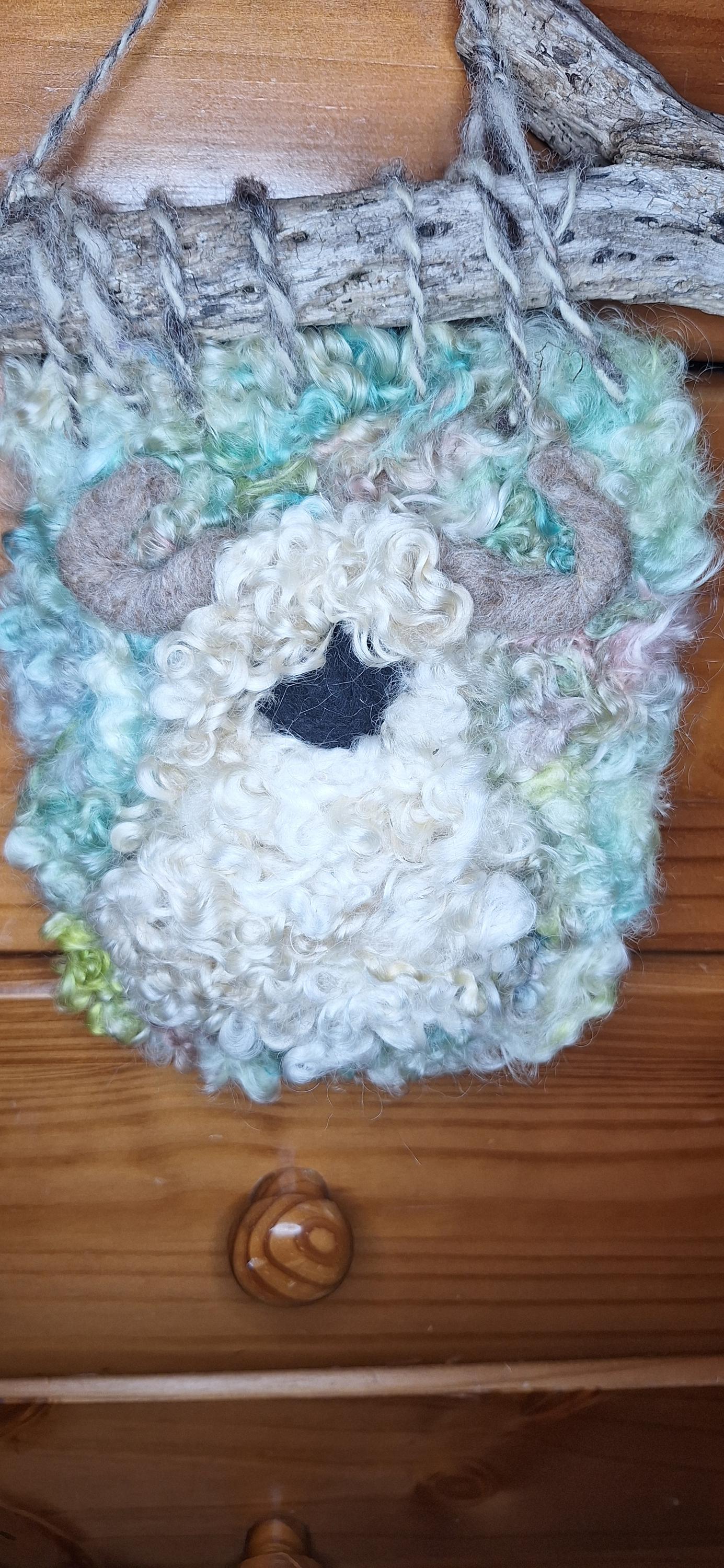 Valais blacknose sheep wall hanging