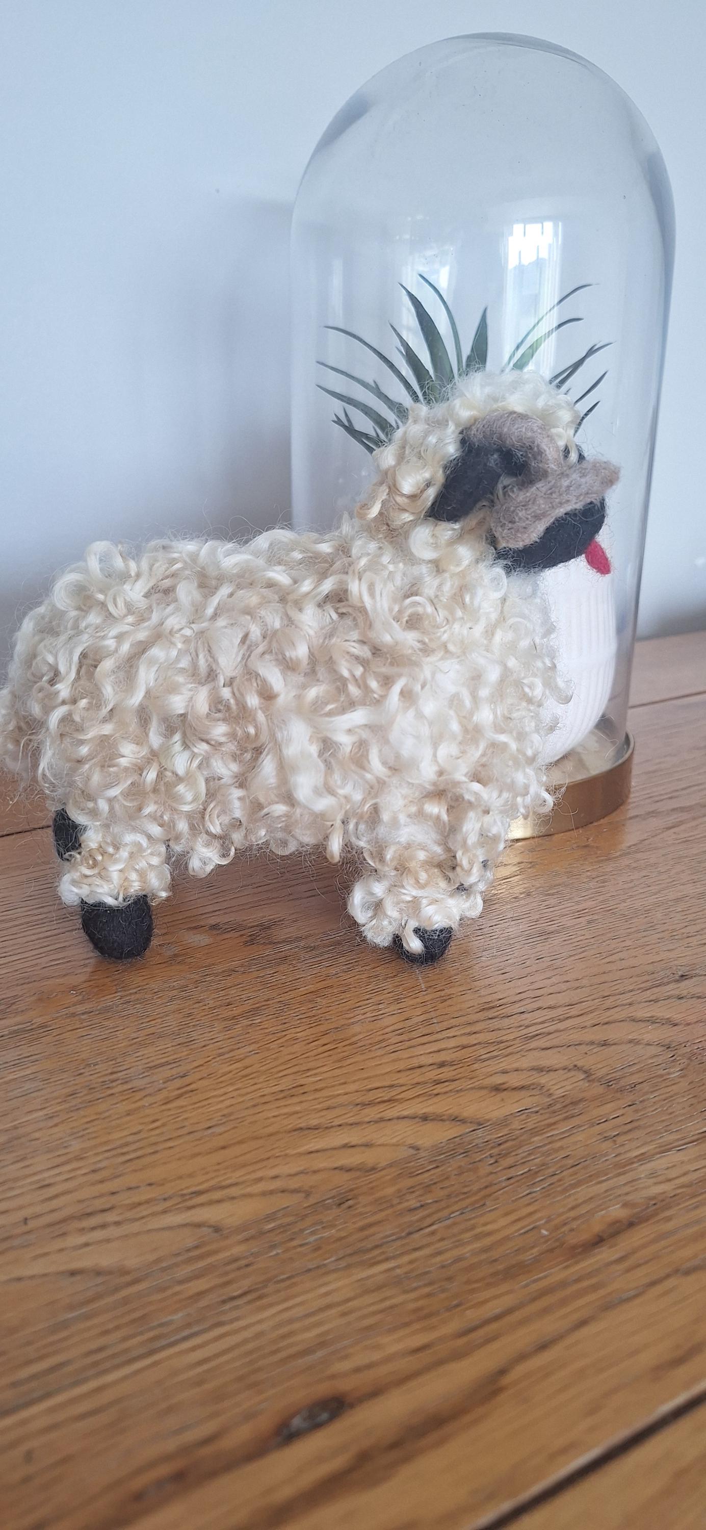 valais blacknose sheep figure